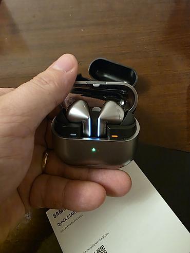 Qulaqcıqlar: İşlənmiş Simsiz (Bluetooth) Qulaqcıqlar, Samsung, rəng - Gümüşü — 4