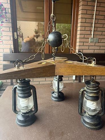 Çılçıraq, 3 lampa, Taxta lalafo.az -da Çılçıraq, 3 lampa, Taxta