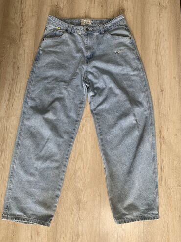 одежда для мужчин: Мужские джинсы, L (EU 40), H&M, Б/у, цвет - Голубой, Самовывоз
