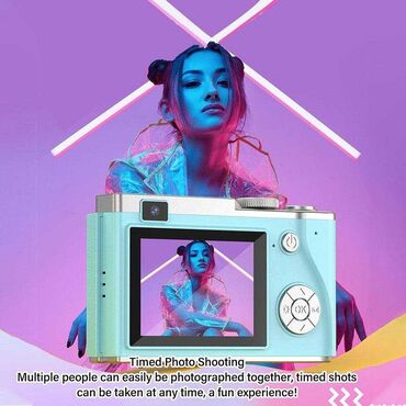 Igračke: Digitalni retro dečiji fotoaparat 🛍️Cena 3500 din. -Fotoaparat za decu — 2