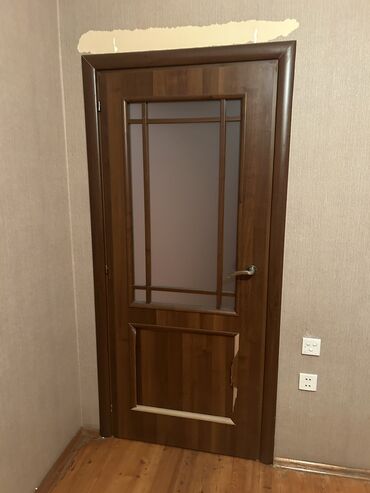 qapı kilidləri: MDF Otaq qapısı 90x205 sm, İşlənmiş, Zəmanətsiz