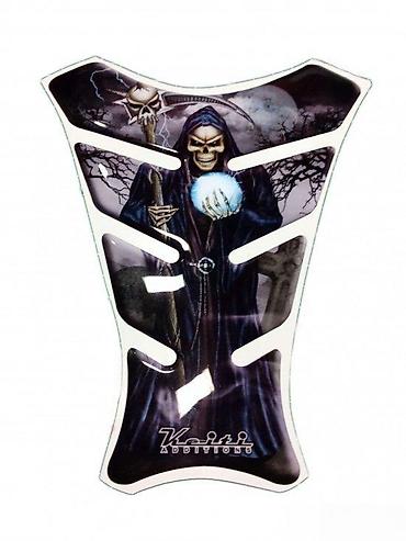 185 65 15: SKELETOR - tank pad - 482 📌 Opis: Samolepljivi protektor za rezervoar — 1