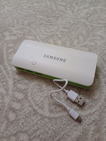 telefon aksesuarları toptan satış: Powerbank Samsung, 20000 mAh, İşlənmiş