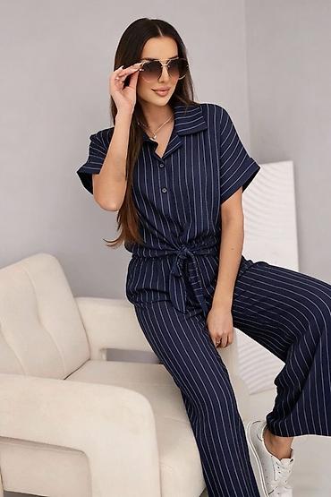Kompleti: ✅Ženski komplet – košulja i pantalone sa prugama
✅2700 din — 7