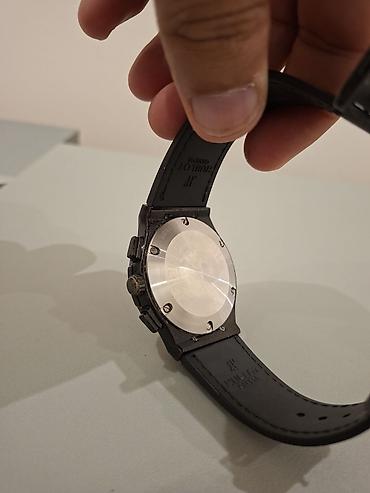 g shock kişi saatları: Saat çox seliqeli istifade edilib xronoqraflar işləkdir Hublot — 4