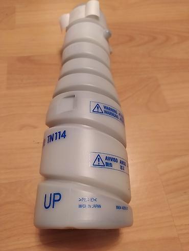 Ofis avadanlığı: Yeni qara original kartric Konica Minolta TN114. Yaponiyada istehsal — 3
