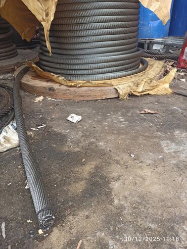 Troslar, rıçaqlar: Polad tros (wire rope) – böyük bobinlərdə Təyinat: 3 azn - dən — 3