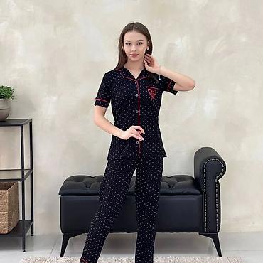 Брючные костюмы: Много расцветок! Женская легкая прилегкая одежда комплект -ОПТОМ И В — 26