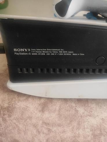 playstation 5 irsad: Sony PlayStation 5 oyun konsolu - Model: CFI-2016 (etiket üzərində — 3