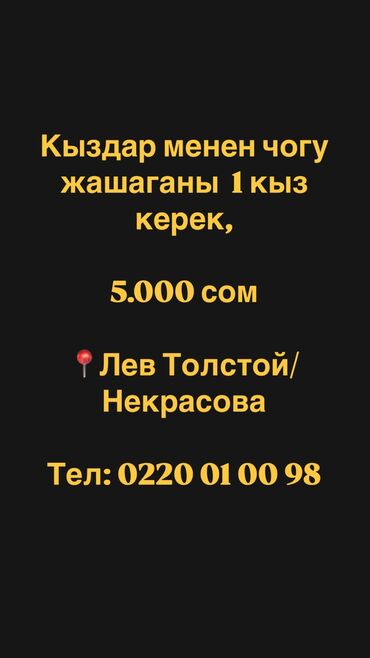 кыз керек бир кунго: 1 бөлмө, Менчик ээси, Чогуу жашоо менен