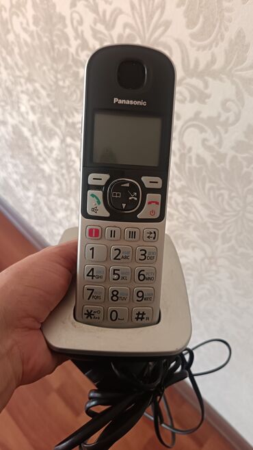 Stasionar telefonlar: Stasionar telefon Panasonic, Simsiz, İşlənmiş, Ünvandan götürmə, Ödənişli çatdırılma