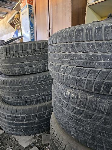 квадрат секыл: Дөңгөлөктөр монтажда 255 / 55 / R 18, Кыш, Колдонулган, Комплект, Жол тандабастар (АТ/МТ), Куйма, тешиктери - 5 — 2