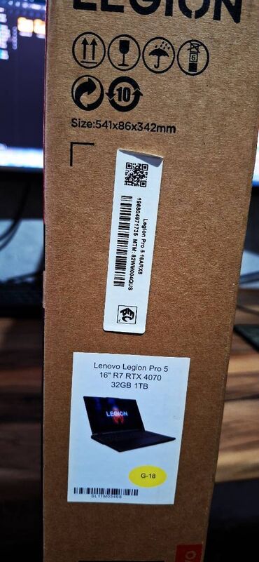 Lenovo: Lenovo Legion, 16 ", AMD Ryzen 7, 1 TB, Ünvandan götürmə — 11