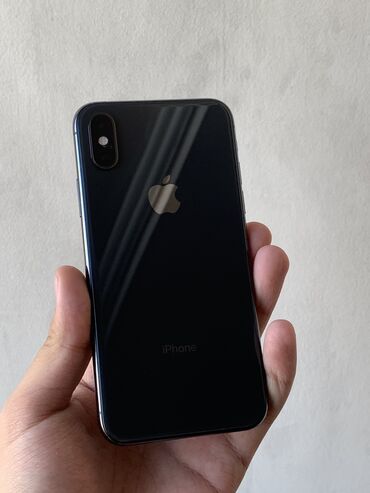 Apple iPhone: IPhone Xs, Б/у, 256 ГБ, Черный, Чехол, 100 %