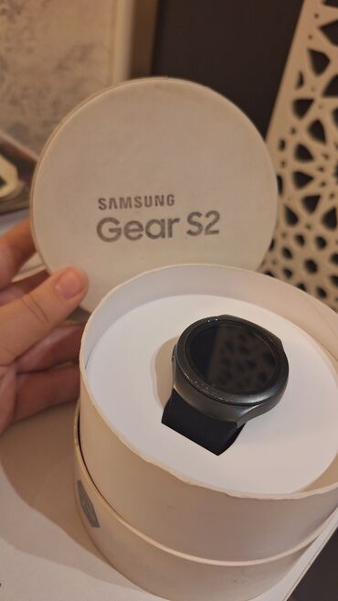 Smart saatlar: İşlənmiş, Smart saat, Samsung, Sensor ekran, rəng - Qara