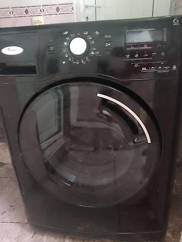 Ремонт техники: Whirlpool ön yükləməli paltaryuyan maşın - Rəng: qara korpus, iri — 1