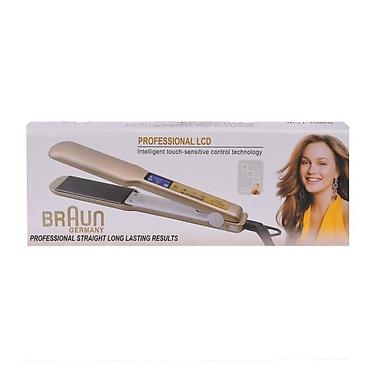 Бытовая техника: №: 13516 Məhsulun adı: Saç üçün düzləşdirici No Brand BR-7171 Gold — 1