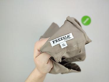 janina stretch: Freesia, Spodnie materiałowe damskie, rozmiar XL — 4