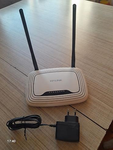 modem guclendirici: TP-Link TL-WR841N simsiz N router - Sürət: 300 Mbps 2.4 GHz — 1