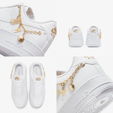 Women's Sneakers and athletic shoes: Nike, Ölçü: 38, rəng - Ağ, Yeni — 6