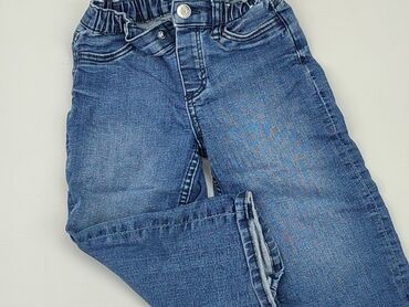 czarne jeansy rurki: Jeans, 3-4 years, 98/104, condition - Very good