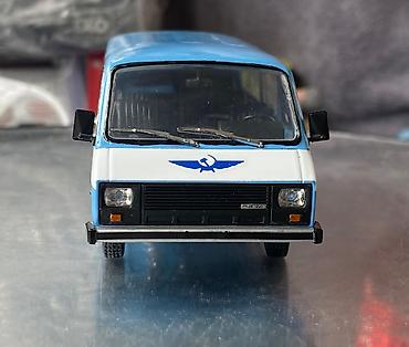 Avtomobil modelləri: Коллекционная модель RAF-2203 AEROFLOT blue white 1978 Deagostini — 12