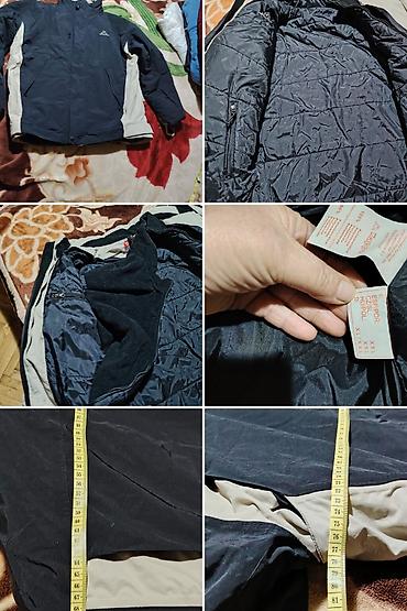 Zimske jakne: Zimska jakna Kappa – tamnoplava sa svetlosivim panelima sa dva lica — 9