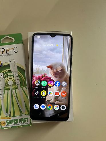 Realme C25Y, 64 GB, rəng - Boz, Sensor — 3