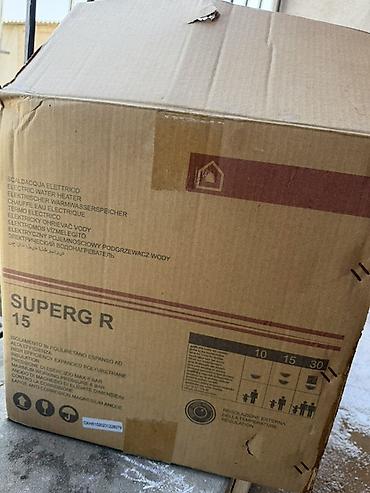 ariston su qızdırıcı: Ariston SUPERG R 15 elektrik su qızdırıcısı. 15 litrlik Ariston. Köç — 2