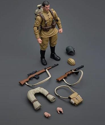 oyuncaq dolabı: На продаже 3 фигурки от фирмы JOYTOY Military Figures времен Второй — 4