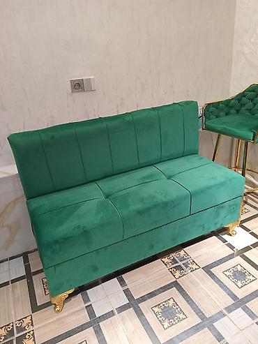 Divanlar: Mini-divan, Açılmayan, Bazalı, Vеlur parça — 2