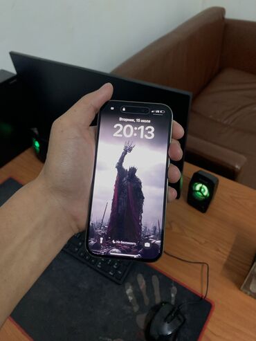 номер на телефон: IPhone 14 Pro, Колдонулган, 256 ГБ, Алтын, 88 %