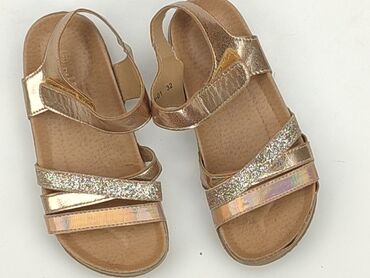 sandały srebrne gino rossi: Sandals 32, Used