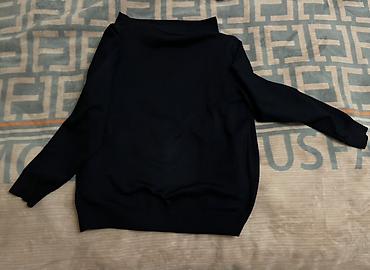 half zip: Мужская кофта/кардиган на молнии Hermes - Цвет: синий - Тип — 2