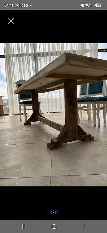 90: Restoran ve merasim evleri ucun masa 13 eded var 60/210 Qiymet 50 azn — 4