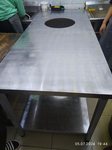 Другое оборудование для кафе, ресторанов: Мойки столы для мясного цеха стеллажи сушки для посуды материал  — 14