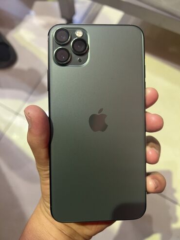 новый айфон 11 про макс: IPhone 11 Pro Max, Колдонулган, 256 ГБ, Matte Space Gray, Коргоочу айнек, Каптама, Куту, 75 %
