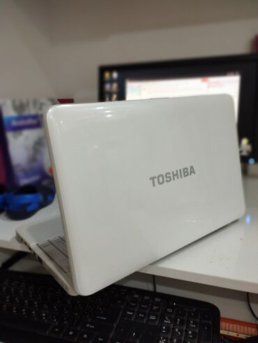компьютеры msi: Ноутбук, Toshiba, Б/у, Для несложных задач, память HDD + SSD