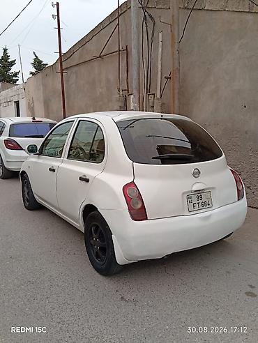 byd qin plus: Nissan March: 1.2 l | 2004 il Hetçbek — 2