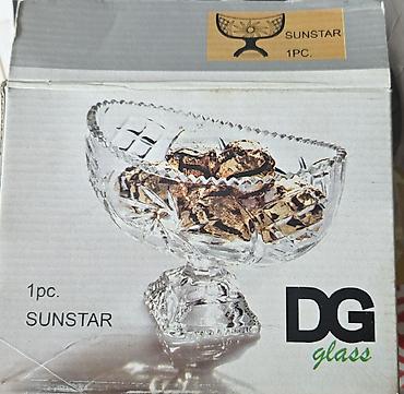 konfet: DG Glass “SUNSTAR” şirniyyat qabı - Brend/model: DG Glass, Sunstar - — 2