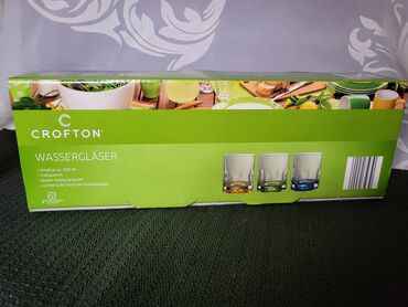 Čaše: Case Crofton nove,vintaz nemacke,za zestoko pice. Case komada 3 u — 4