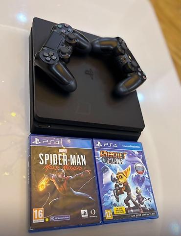 Sony Ps 4 slime 500 Gb. 380man. Yaxsi veziyyetdedi.Tam islekdir.2 lalafo.az -da Sony Ps 4 slime 500 Gb. 380man. Yaxsi veziyyetdedi.Tam islekdir.2