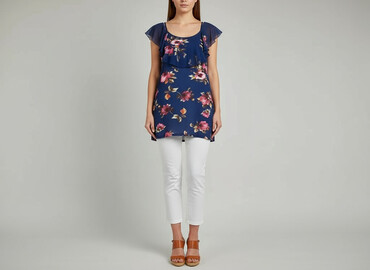 elegancka tunika plus size: Туніка жіноча, розмір M