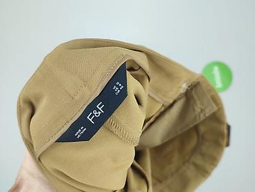 camel spodnie: F&F, Spodnie materiałowe damskie, rozmiar L — 4