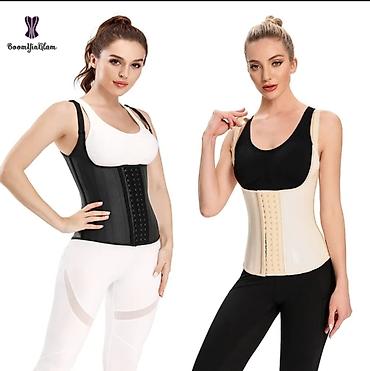 Бандажи, корсеты, корректоры: Korset 
25 sümük mayka 
qarın yığan 
dəri material — 3