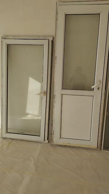 Qapılar və aksessuarlar: İşlənmiş Plastik qapı Çərçivə ilə, Zəmanətsiz, Ünvandan götürmə — 1