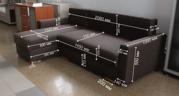 размеры мягкой мебели: Диван-кровать, В рассрочку, Новый, Скидка 30%