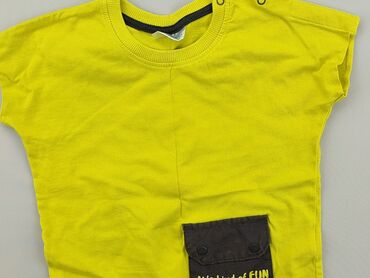 koszulka żółta: Koszulka, So cute, 1.5-2 lat, 86-92 cm, stan - Dobry