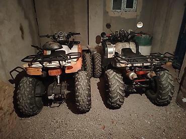 kvadrasikl satışı: Şəkillərdə iri təkərli kvadrosikllər görünür. Off-road istifadə üçün — 4