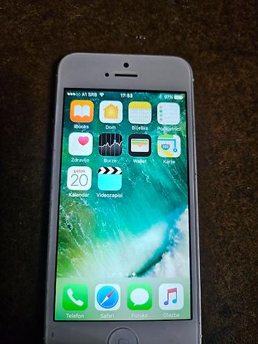 Apple iPhone: Apple iPhone 5, sivi/srebrni.Telefon je potpuno ispravan sim free — 4